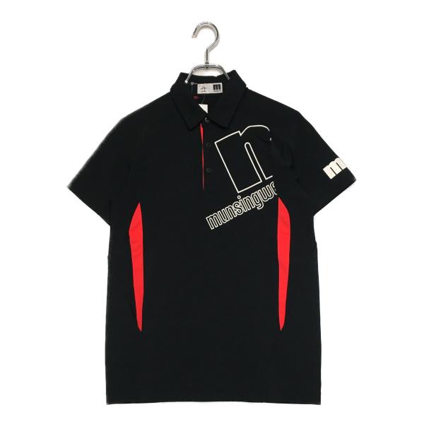 coco 中古 マンシングウェア Munsing wear メンズ 半袖ポロシャツ M 黒