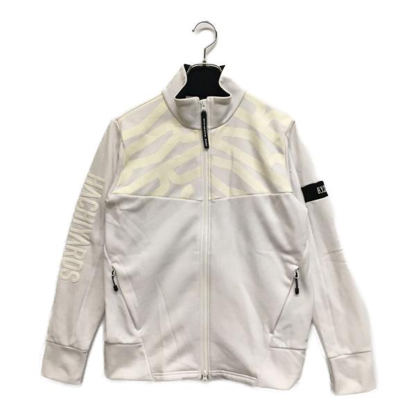 8 YARDS ホワイト ジップアップジャケット coco 中古【値下げ】 ハチヤーズ 8YARDS レディース ダブルジップ