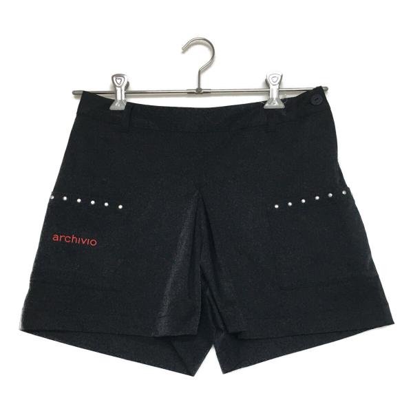 archivio - coco 未使用品 アルチビオ archivio レディース ショートパンツ 40(L) 紺 ネイビー 裏地付き archivio（アルチビオ） coco 中古【値下げ】 レディース ショート