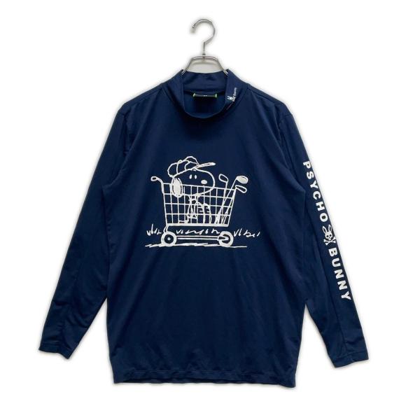coco 中古 サイコバニー Psycho Bunny メンズ 長袖シャツ XL 紺