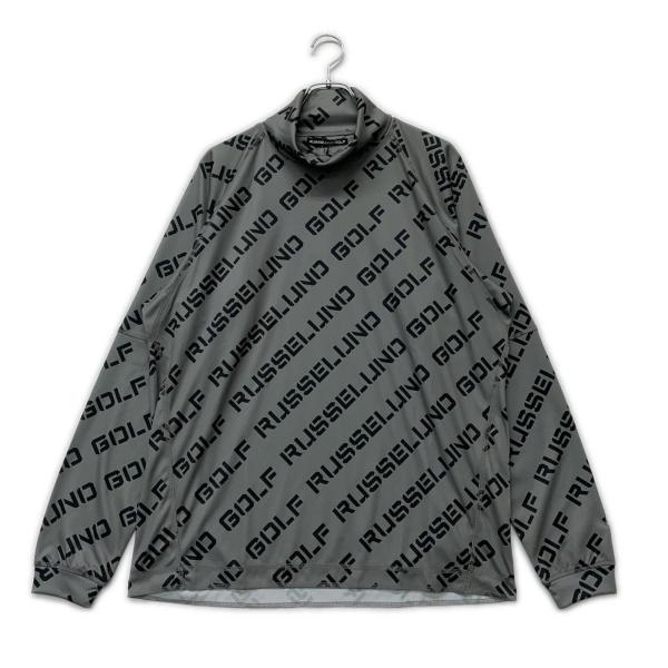 ★新品★ RUSSELUNO ラッセルノ ゴルフシャツ 6（LL） 長袖 日本製 Russeluno（ラッセルノ） coco 未使用品 メンズ 長袖シャツ 6(LL