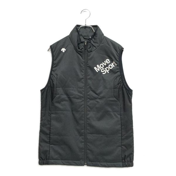 DESCENTE GOLF coco 中古 デサントゴルフ メンズ ベスト O 黒×グレー