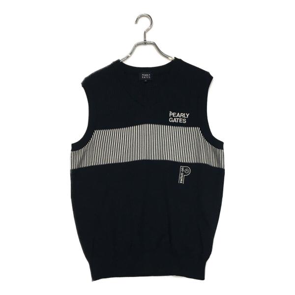 PEARLY GATES（パーリーゲイツ） coco 中古 メンズ ベスト 5(L) 紺×白