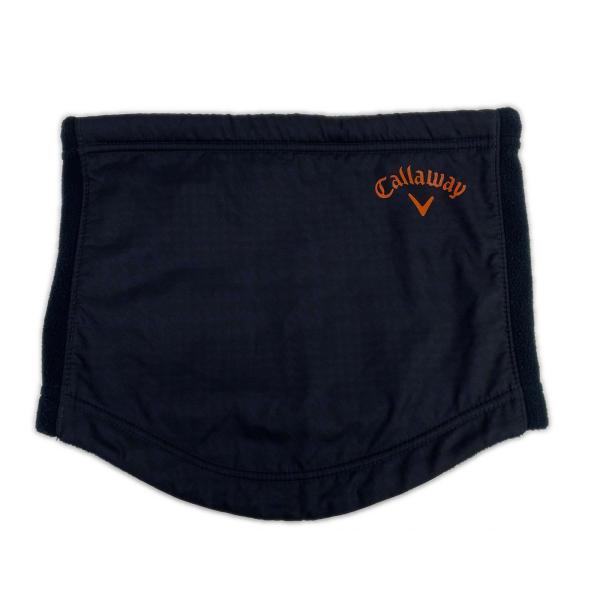 coco 中古【値下げ】 キャロウェイ Callaway ネックウォーマー ネイビー 紺 グレンチェック フリース ネコポス発送可 K027883