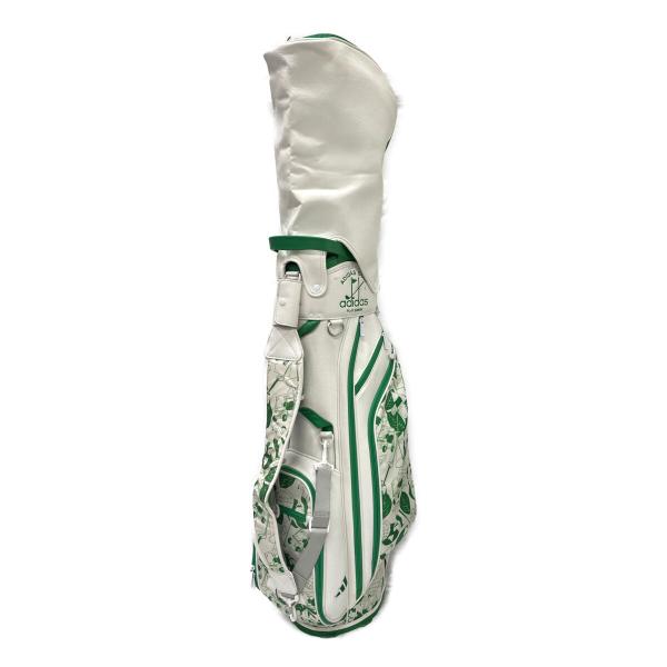 adidas ドット柄 キャディバッグ ゴルフバッグ 黒/黄緑 adidas（アディダス） coco 中古 アディダスゴルフ adidas GOLF