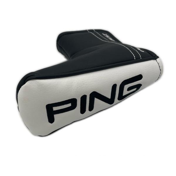 PING（ピン） coco 中古 パターカバー 黒 ブラック ピン型 ブレード