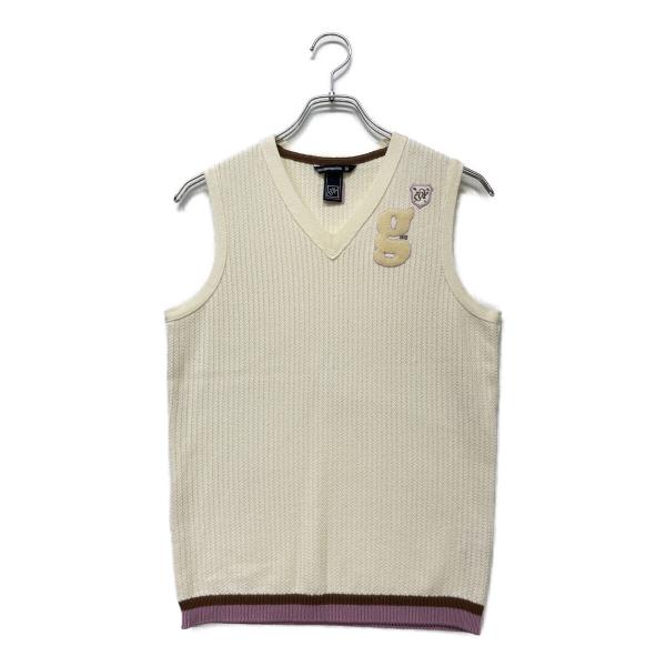 ZOYレディースホワイト ベスト 38 ZOY（ゾーイ） 中古【値下げ】 レディース ベスト 38(M) ホワイト 白 V