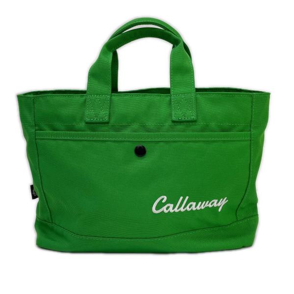 【中古】キャロウェイ　キャディバッグ・トートバッグ　カーキ　２点セット coco 中古 キャロウェイ Callaway カートバッグ 緑 グリーン ラウンド