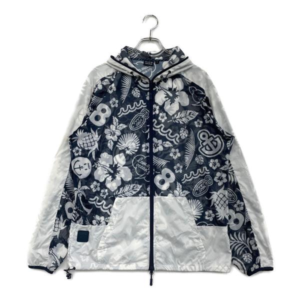 coco 中古 ムータマリン muta MARINE メンズ フルジップアウター 8(2XL) ホワイト＆ネイビー 白＆紺 フルジップ　ウインドパーカー muta MARINE GOLF（ムータマリンゴルフ） coco 中古 ムータマリン muta