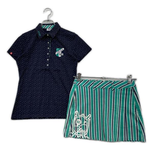 FILA GOLF 中古【値下げ】フィラゴルフ レディース セットアップ S M