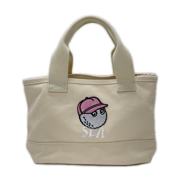MALBON X WDS マルボン ウィンダンシー ゴルフ ラウンドバッグ Malbon Golf（マルボンゴルフ） coco 中古 カートバッグ アイボリー