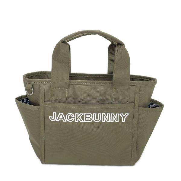 Jack Bunny カートバッグ カーキ ぬいぐるみ付 Jack Bunny!!（ジャックバニー） coco 中古 カートバッグ カーキ ロゴ