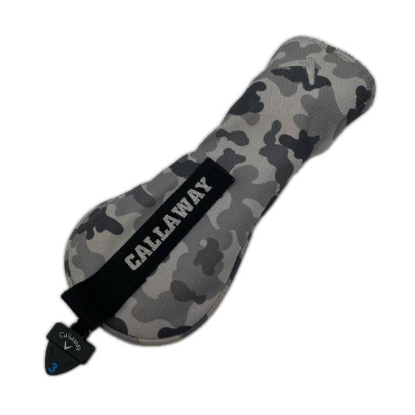 coco 中古 キャロウェイ Callaway ヘッドカバー  グレー系 ユーティリティ用 UT カモフラ柄 ネコポス発送可 K037088