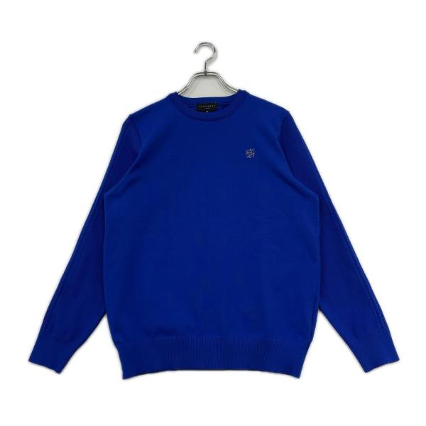 中古 セントアンドリュース StANDREWS メンズ セーター M 青 ブルー