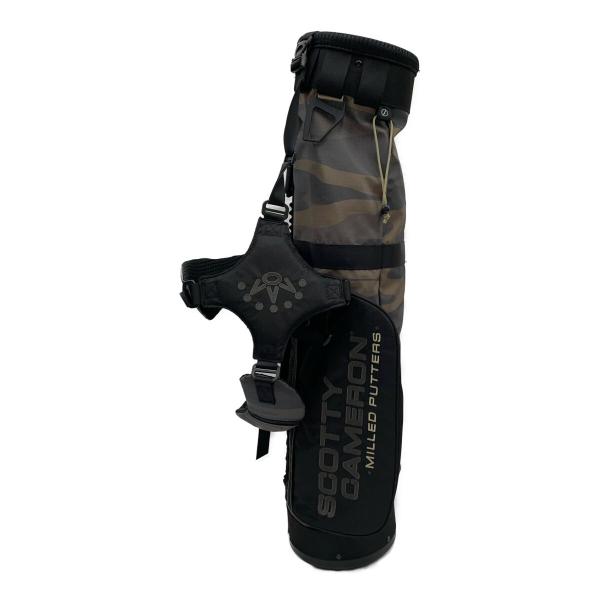 SCOTTY CAMERON 中古 スコッティキャメロン キャディバッグ 黒?迷彩