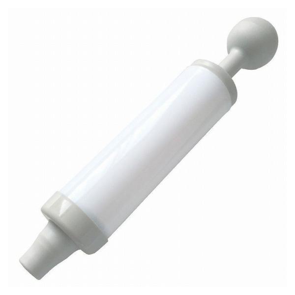 他サイト： 八千代工業吸いまっせ！吸引型ペットボトルつぶし器（ホワイト） ペットボトル 圧縮 コンパクト 吸引 空気 レバー つぶし器 人気 おすすめ 分別の商品画像