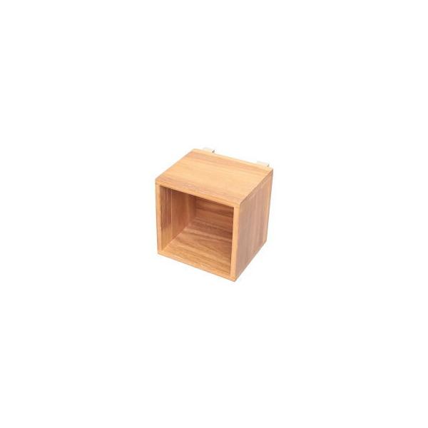 オスマック KB-1(N)すのこに掛けられる家具 箱１マス（NA） ナチュラル