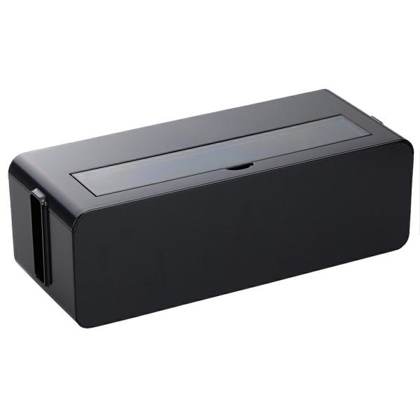 他サイト： イノマタ化学 テーブルタップボックス ブラック Lサイズ 4905596483274の商品画像