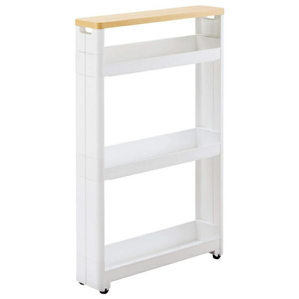 他サイト： 不動技研 スマートワゴンFit WT55-4段 サイズ:幅12.5×奥行55×高さ85.3cm 4962191013244の商品画像