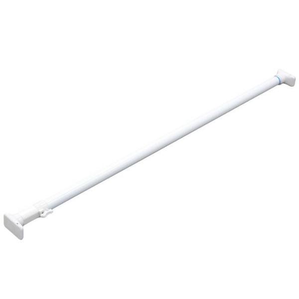 平安伸銅工業 強力太タイプの突っ張り棒 バネ入り ホワイト
