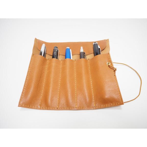 ペンケース おしゃれ 革 くるくる 巻き巻き 筆箱 日本製 手作り 使うほど味が出る キャメル 受注生産 Buyee Buyee Japanese Proxy Service Buy From Japan Bot Online