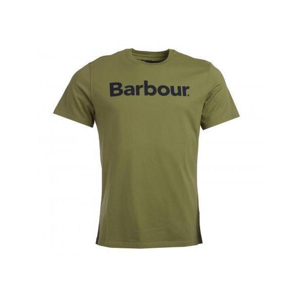 Barbour T-Shirt バブアー Tシャツ バーブァー 送料無料  MTS0531 オリーブ おしゃれ かっこいい ロゴ LOGO