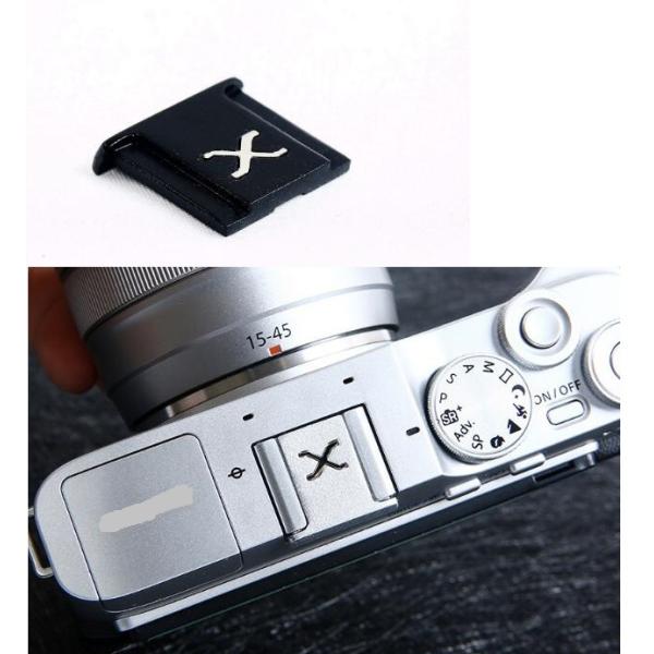 古典 金属製 XPro3 XH1 X-S10 Fujifilm用 カメラホットシューカバー フィルムカメラ