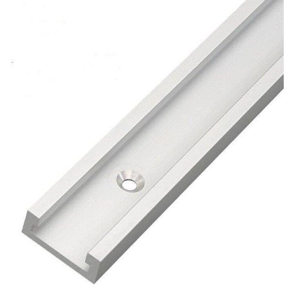 断面サイズ30mm×12.8mm規格の標準マイタートラック。<br>ルーターテーブルやテーブルソー、ボール盤などの使い勝手を良くしたい！<br>溝の底面にビス穴は開いております。<br>Tスロットナット、...