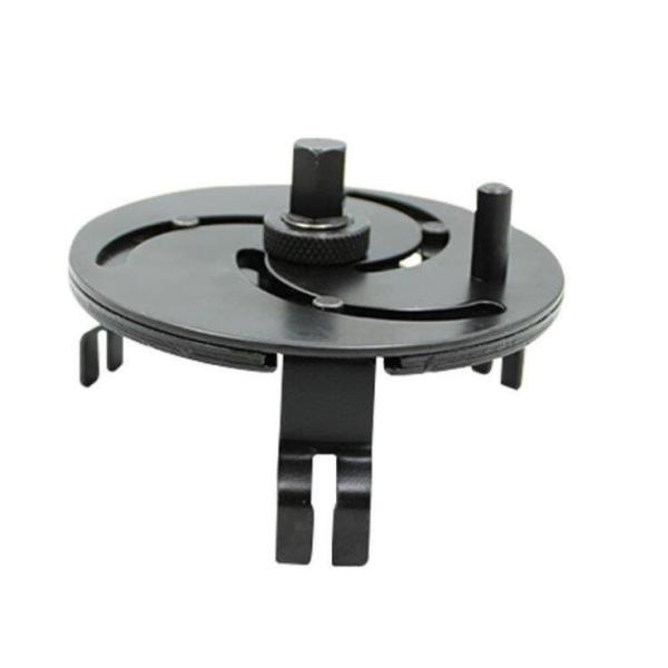 素材工具鋼；サイズ160mm*160mm*90mm；1kg&amp;lt;br&amp;gt;燃料タンクキャップの取り外しに使用し、タンクキャップの脱着が簡単に行える燃料タンクキャップレンチ工具鋼から鍛えられ、硬度はもちろん耐急性もあります...