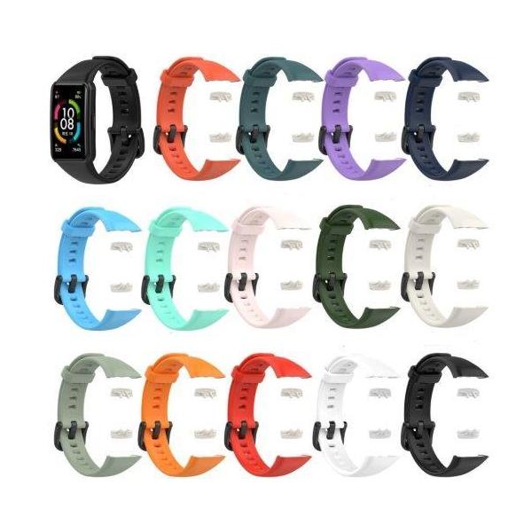 対応機種：Huawei バンド6 huawei バンド7　<br>シリコーン製なので、バンドがソフトで、手触りがよいです。※本商品は ベルトのみで、本体はありません。<br>