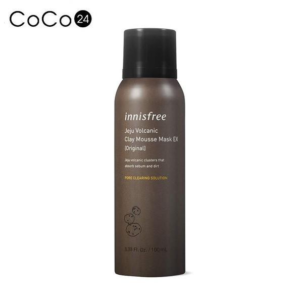 イニスフリー Innisfree ヴォルカニック クレイムースマスク Ex オリジナル 顔のテカリ 保湿 うるおい 毛穴ケア 黒ずみ Innisfree 韓国コスメ Jeju Volcanic Mousse Mask Coco24 通販 Yahoo ショッピング