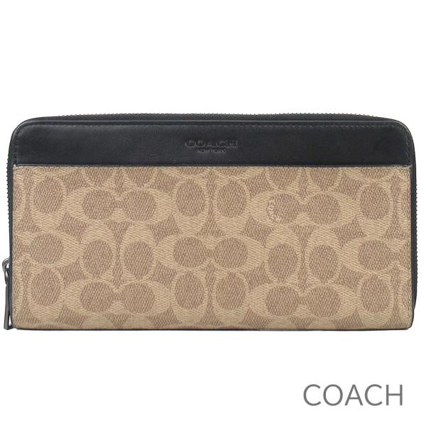 【超美品】COACH NEWYORK 長財布 COACH コーチ 長財布 メンズ レディース シグネチャー