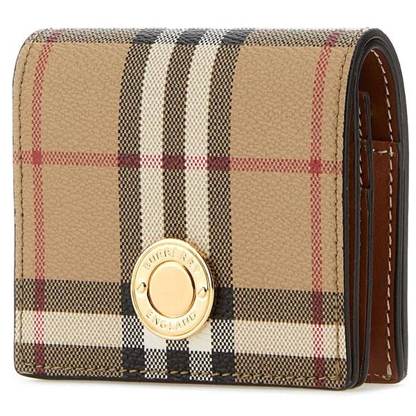 バーバリー] 二つ折り財布 レディース Burberry チェック柄