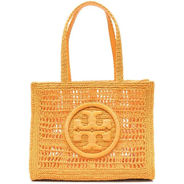 【GW値下げ】Tory Burch かぎ編みバッグ かごバッグ トートバッグ TORY BURCH（トリーバーチ） かごバッグ トートバッグ レディース ロゴ