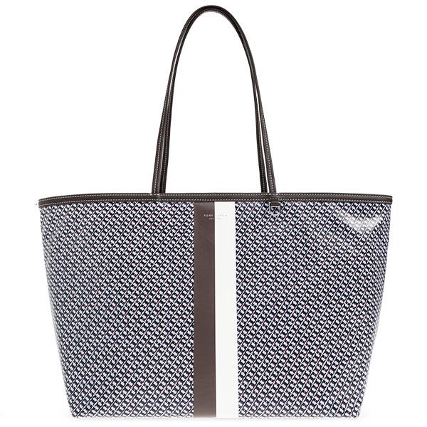 TORY BURCH（トリーバーチ） トートバッグ レディース ロゴ ストライプ