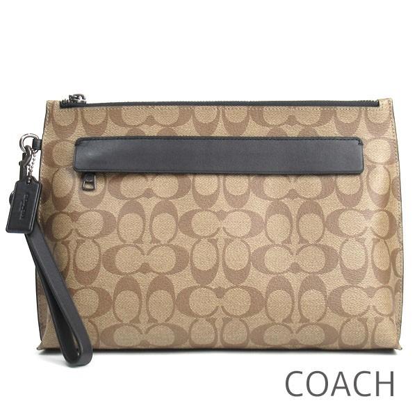 コーチ セカンドバッグ ポーチ メンズ レディース Coach シグネチャー Ymsf Qbtn2 ニューヨークコレクション 通販 Yahoo ショッピング