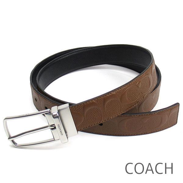 コーチ ベルト メンズ Coach リバーシブル ベルトカット可能 レザー シグネチャー Ymsf Svfd2 ニューヨークコレクション 通販 Yahoo ショッピング