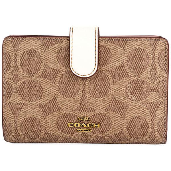 コーチ 二つ折り財布 レディース Coach シグネチャー Ymsjdco ニューヨークコレクション 通販 Yahoo ショッピング