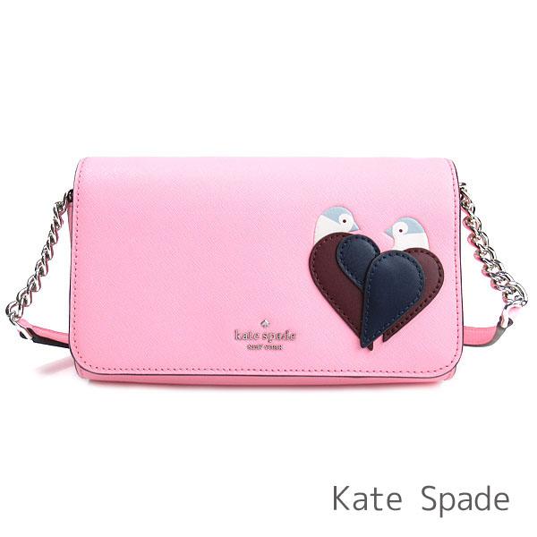 ケイトスペード ショルダーバッグ 斜めがけ ポシェット Kate Spade レザー ハート 鳥 バード Ymskswlru5965 656 ニューヨークコレクション 通販 Yahoo ショッピング