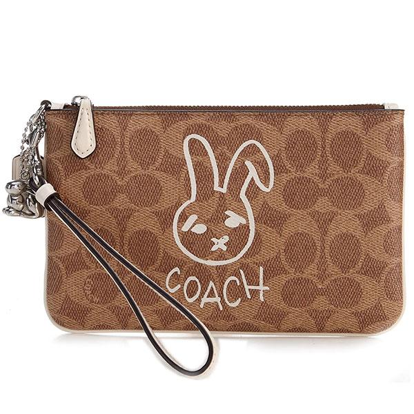 コーチ ポーチ 小物入れ リストレット 小銭入れ レディース COACH