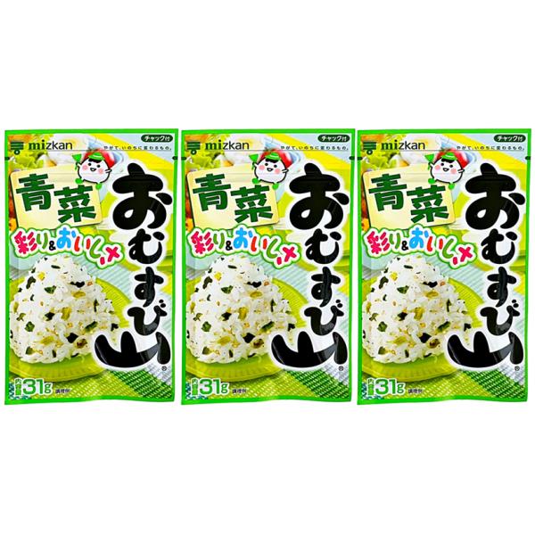 ミツカンのふりかけ、大人気シリーズのおむすび山です。ホカホカごはんに混ぜるだけで、彩りのよいおむすびが手軽にできます。子どもが喜ぶ彩りとおいしさなので、行楽やお出かけの際に笑顔で召し上がれます。時間の無い朝食や昼食のお弁当やおにぎり、ちょっ...