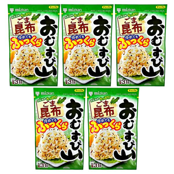 ミツカンのふりかけ、大人気シリーズのおむすび山です。ホカホカごはんに混ぜるだけで、彩りのよいおむすびが手軽にできます。子どもが喜ぶ彩りとおいしさなので、行楽やお出かけの際に笑顔で召し上がれます。時間の無い朝食や昼食のお弁当やおにぎり、ちょっ...