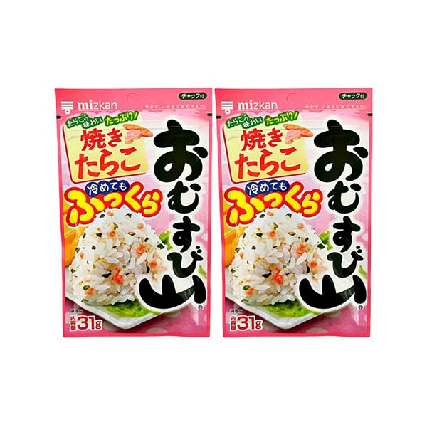 ミツカンのふりかけ、大人気シリーズのおむすび山です。ホカホカごはんに混ぜるだけで、彩りのよいおむすびが手軽にできます。子どもが喜ぶ彩りとおいしさなので、行楽やお出かけの際に笑顔で召し上がれます。時間の無い朝食や昼食のお弁当やおにぎり、ちょっ...
