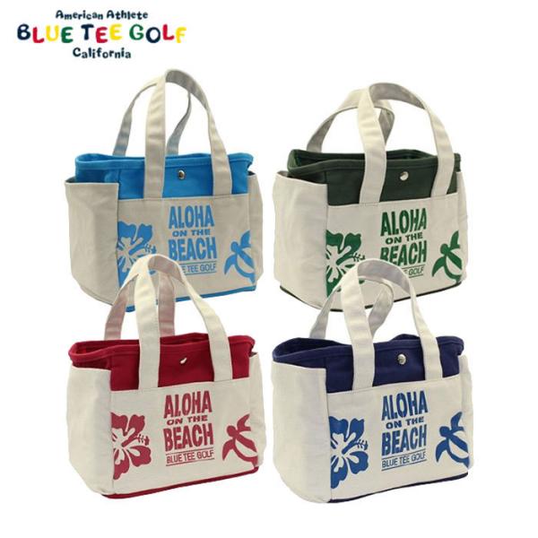 BLUE TEE GOLF　アロハ オンザビーチ ラウンドトートバッグ TT-004　-ブルーティーゴルフ-