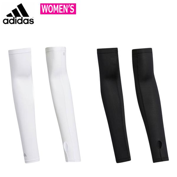 一部即納OK　adidas -アディダス-　レディース アームカバーMGR79　UVカット AEROREADY アームカバー