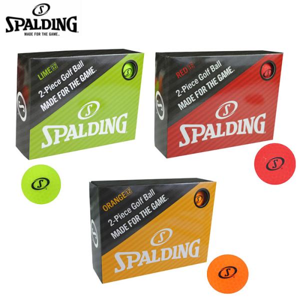SPALDING　ゴルフボール マット 12個入りSPBA-3769　スポルティング　LEZAX -レザックス-
