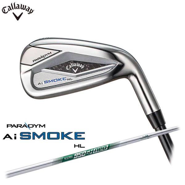 一部即納OK　Callaway　PARADYM Ai SMOKE HL アイアン 日本仕様　単品（#4,#5,AW,GW,SW） N.S.PRO 950GH neo シャフト　キャロウェイ パラダイム スモーク