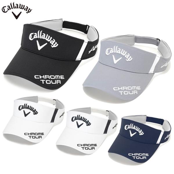 一部即納OK　Callaway -キャロウェイ-　ツアーモデルバイザー（メンズ）　C25990110　Men's TOUR SW VISOR 25 JM