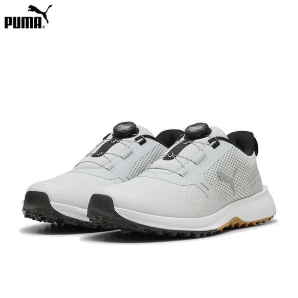 一部即納OK　PUMA -プーマ-　フュージョン グリップ 6 ディスク　311216　メンズ　スパイク ゴルフシューズ