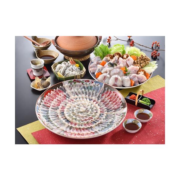 ふぐ料理・ふぐ刺し　６人前フルコース　本場下関より　日本全国の高級ホテル・料亭におさめてます。